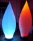 Lamppost Fan Inflatable Lighted Christmas Decorations Flame Retardant Material
